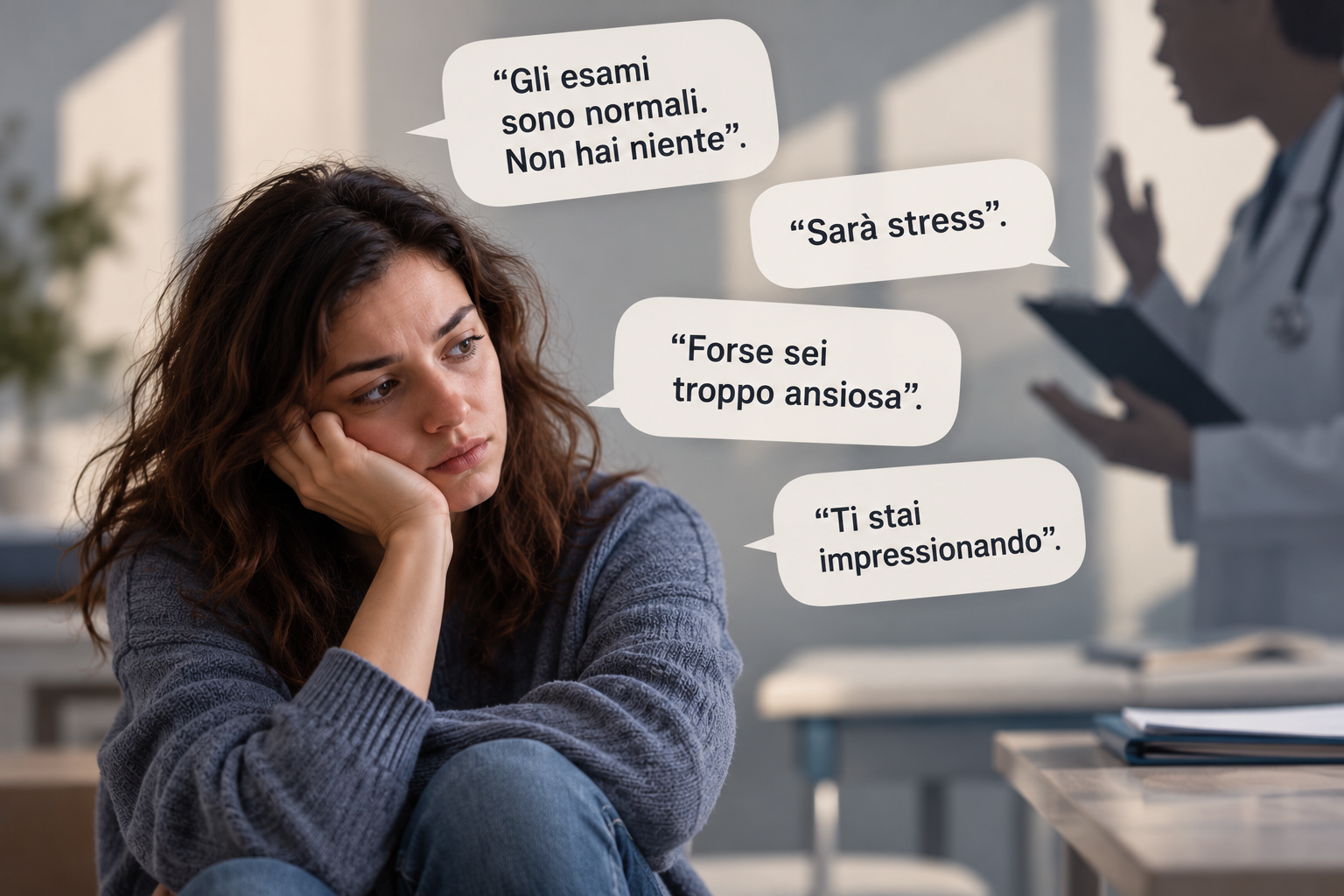Gaslighting medico: quando il dolore non viene creduto